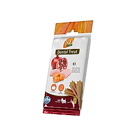 N&D Pumkin Dental Treat Tavuk Etli ve Bal Kabaklı Mini Irk Yetişkin Köpek Ödülü (60 g)