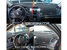 Kia Cerato K3 2008-2012 Konsol Torpido A3D Koruma