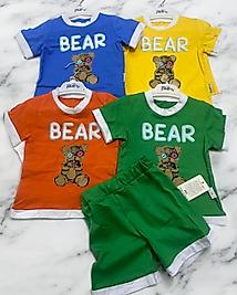 F Bear Şortlu Takım