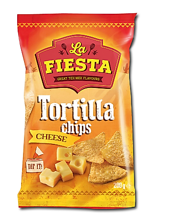 La Fiesta Üçgen Peynirli Tortilla Cips 200gr