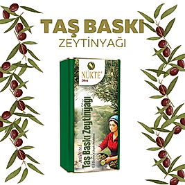 NÜKTE TAŞ BASKI ERKEN HASAT /SOĞUK SIKIM 0,3 DİZEM-486 POLİFENOL ZEYTİNYAĞI-5 LT
