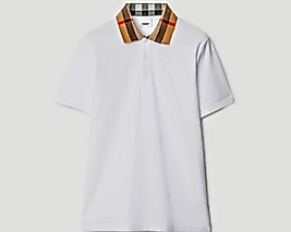 Burberry Pamuklu Polo T-Shirt