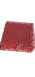 KÜMES KAFES TABAN IZGARA RENKLİ IZGARA50*50 1 M2 4 ADET 5 CM YÜKSEKLİK
