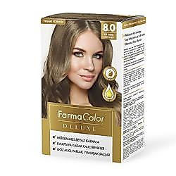 Farmacolor Deluxe Saç Boyası Açık Kumral 8.0