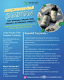 ARDIÇ KATRANI ÖZLÜ ŞAMPUAN(400ml)