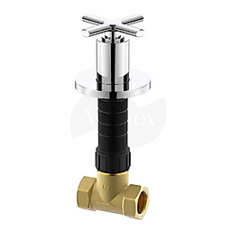 Roca Aqua Ankastre Stop Valf - Krom / İç Set Dahil / Boy Ayarlı A525171200