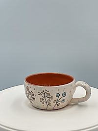 Terracotta Çini Fincan - 24