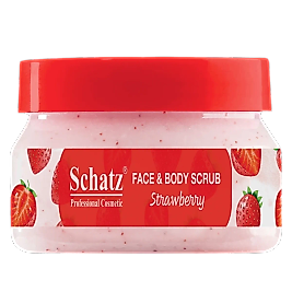 Schatz Çilek Özlü Face Body Scrub 300 Ml