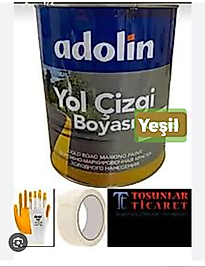 adolin yol çizgi boyası 3 kg yeşil