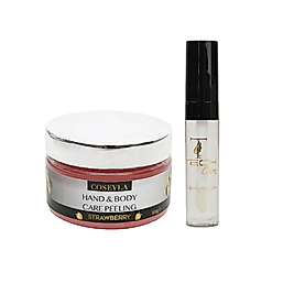 2'Li Set Vücut Peeling - Dolgunlaştırıcı Lip Gloss