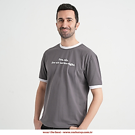 Antrasit Oversize T-Shirt