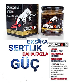 ERKEXİN Yeni Formül DOUBLE X Kavanoz 240 Gr