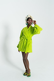 Yeşil Havlu Kimono