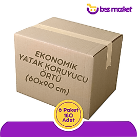 Bez Market Ekonomik Yatak Koruyucu Örtü (60x90 cm) 180 Adet