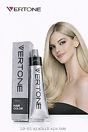 VERTONE SAÇ BOYASI 60 ML. (10-01 AZ KÜLLÜ AÇIK SARI)