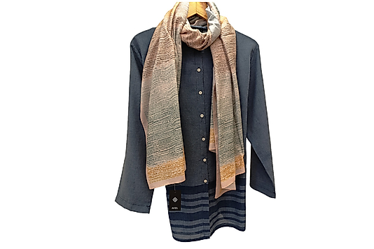 DESENLİ POLYESTER ŞAL Ebat 75 x185