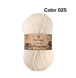 KARTOPU MELANGE WOOL COLOR 025