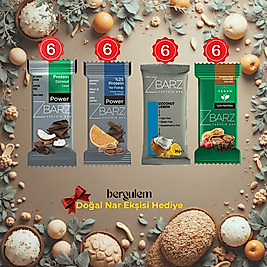 ZBARZ POWER & VEGAN 24 lü  (DOĞAL NAR EKŞİSİ HEDİYELİ)