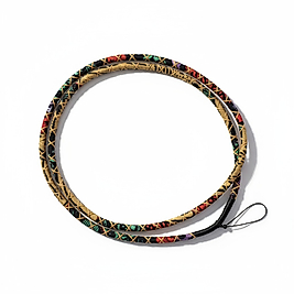 Sarı Yeşil Etnik Kumaş Telefon Askısı