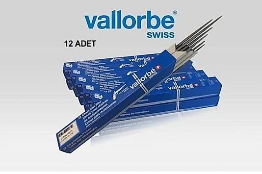 Vallorbe Motorlu Testere Eğesi 7/32 (5.5 Mm) Kalın (12 Adet)
