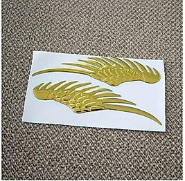 1 Takım Angel Wing Melek Kanat Yapıştırma Sticker Golg Car & Motorcycle