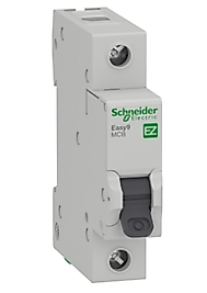EZ9F43163 | Schneider Otomatik Sigorta - 63 Amper, 1 Kutup , 3ka, C Eğrisi - Easy