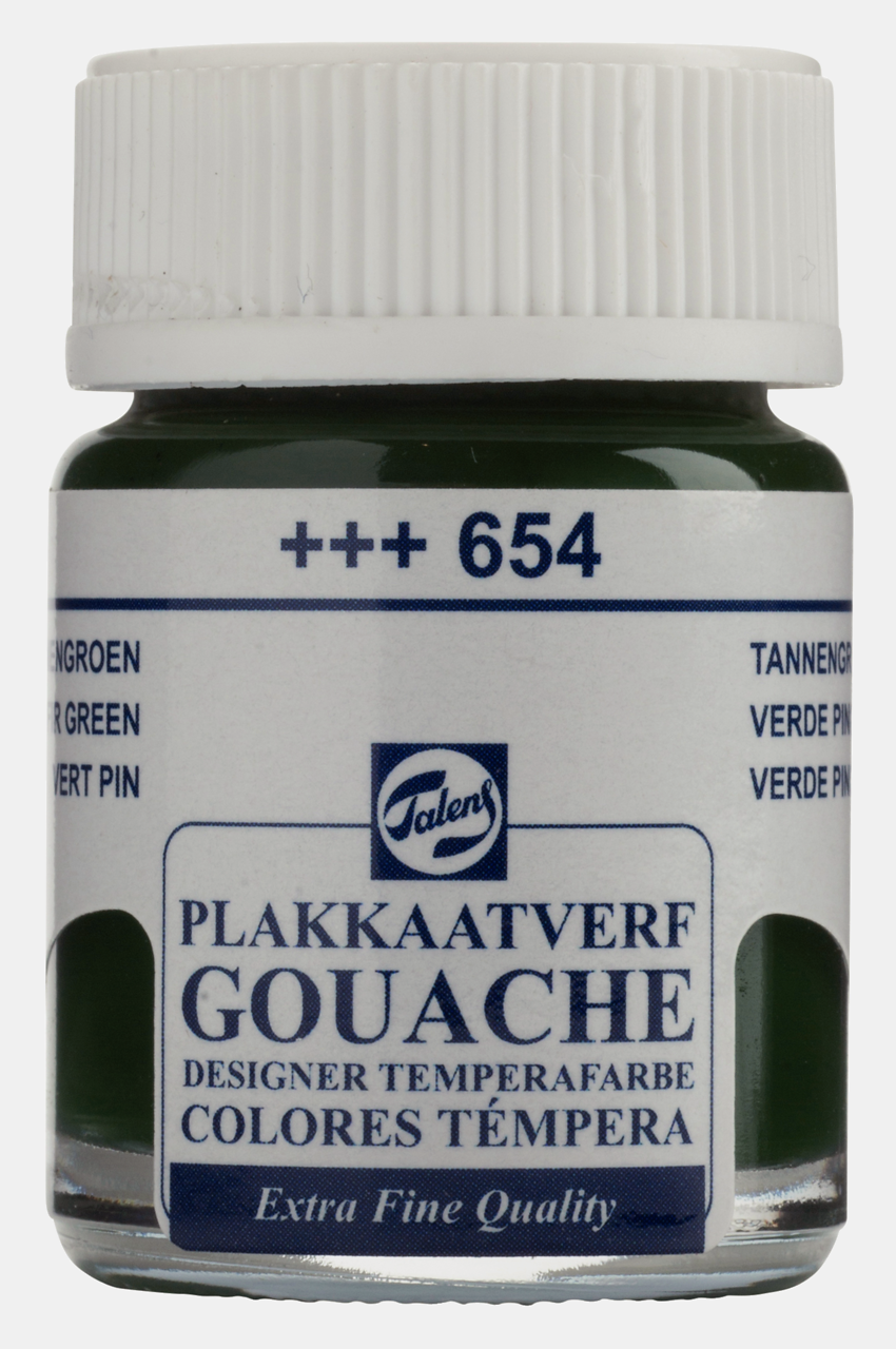 Talens Guaj 16 ML 654 - Fır Green