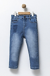 Erkek Çocuk Denim 2-7 Yaş Mavi Pantolon