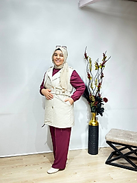 KAPİTONE YELEK- BEJ