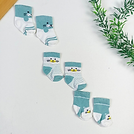 3 Parça Yeni Doğan Çorap Seti - Kitty