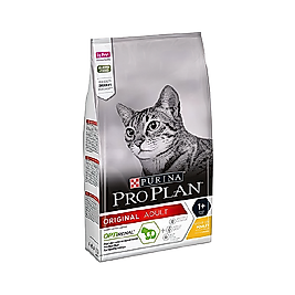 Purina Pro Plan Original Tavuk Etli Yetişkin Kedi Maması (3 kg)