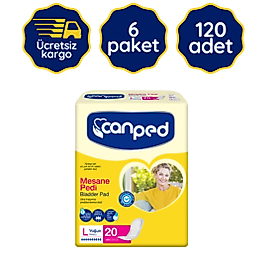 Canped Mesane Pedi Büyük(L) 20'li 120 Adet