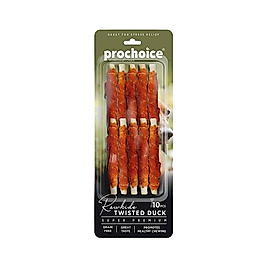 Prochoice Rawhide Twisted Ördekli Köpek Ödül Maması (10'lu)