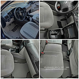 Volkswagen Golf 4 1997 - 2003 Kasa Akıllı Premium Eva Oto Paspas (Aksesuarlar Fiyata Dahil Değildir)