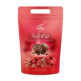 SAHNE - SÜTLÜ KAKAO KREMALI ÇİKOLATA 500 GR (KOLİ İÇİ=12 ADET)