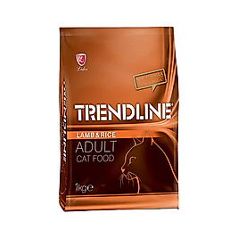 Trendline Kuzu Etli ve Pirinçli Yetişkin Kedi Maması 1 kg