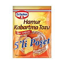 DR OETKER HAMUR KABARTMA TOZU 5Lİ 50GR