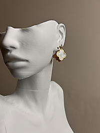 Alhambra Style Model Çelik Küpe