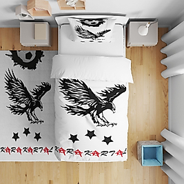 Minibabyrooms  Karakartal Desenli Nevresim Takımı