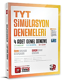 3D TYT SIMULASYON 4'LU GENEL (2025-2026)