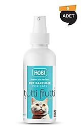 Hobi Tutti Frutti Kediler İçin Parfüm 100 ml x 6 Adet