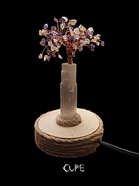 Selenite Taşı Lamba 3