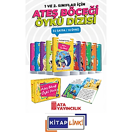 Ateş Böceği  Öykü Dizisi 32 sayfalık 1. ve 2. sınıflar için 10 kitap Ata Yayıncılık