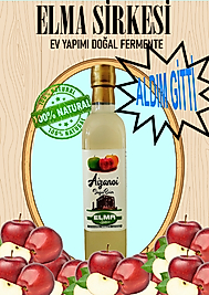 ELMA SİRKESİ 500 ML (DOĞAL FERMENTE İÇİMLİK)