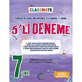 7. Sınıf Classmate 5'li Deneme Okyanus Yayıncılık 2025