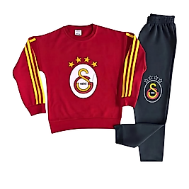Galatasaraylı uzun kollu eşofman takımı