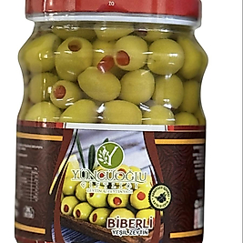 BİBERLİ DOMAT ZEYTİNİ 700 GR