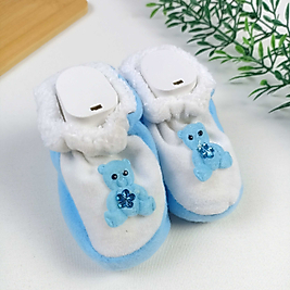 Velsoft Astarlı Figürlü Panduf / 0-6 Ay