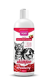 Çilek Özlü Kedi ve Köpek Şampuanı 400ml