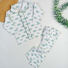 Sunrise Düğmeli Pijama Takımı / 3-6 Ay Tek Beden